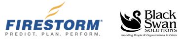 black swan and firestorm logo