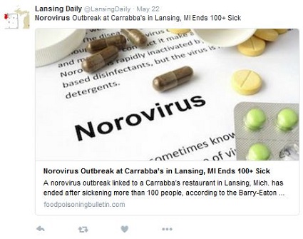 norovirus lansing