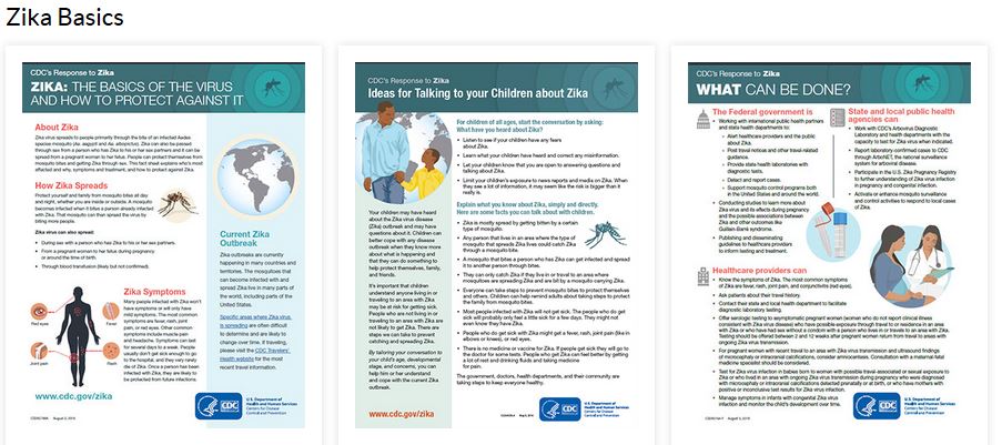 ZIKA Basics from the CDC